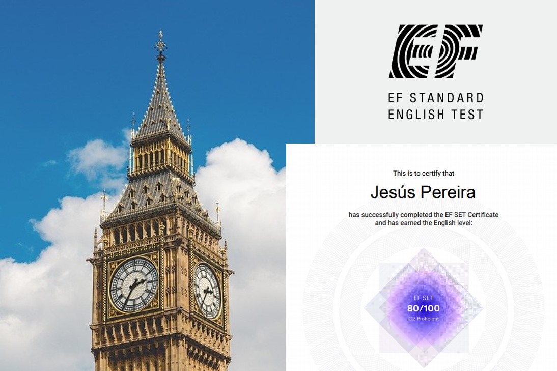 English grading by the EF-set